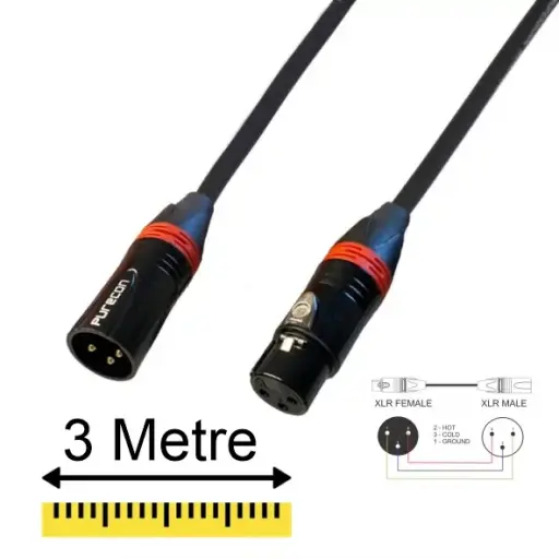 PURECON PC XLR-M /XLR F3